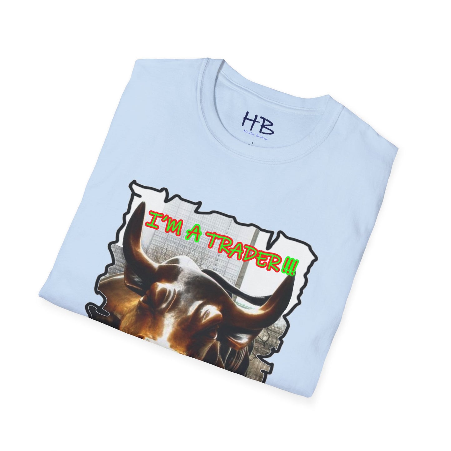 Wall Street Bullish Fashion Trading Enthusiast; Green & Red Confidence Stock Market Vibes