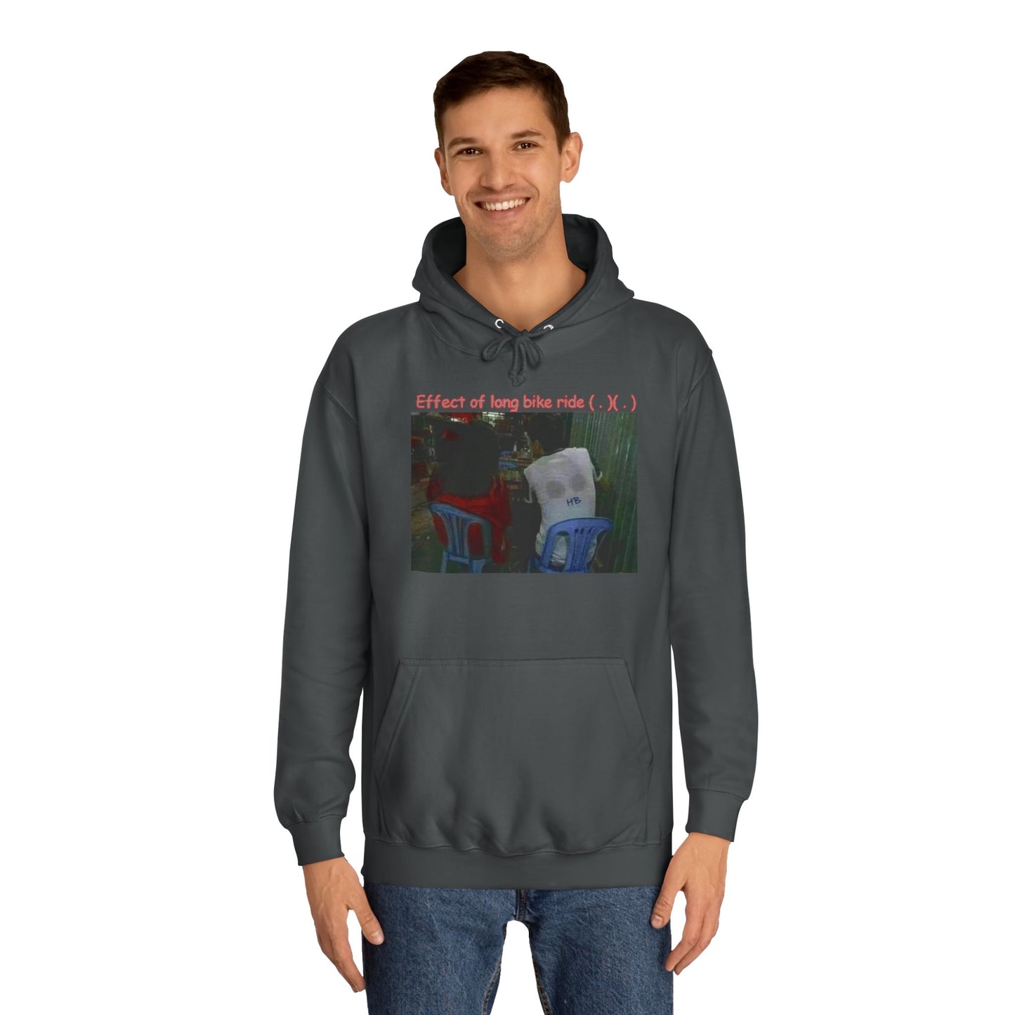 Get Yours Now -- Effect of long bike ride ( . )( . ) (Hoodie - Cozy and Durable)