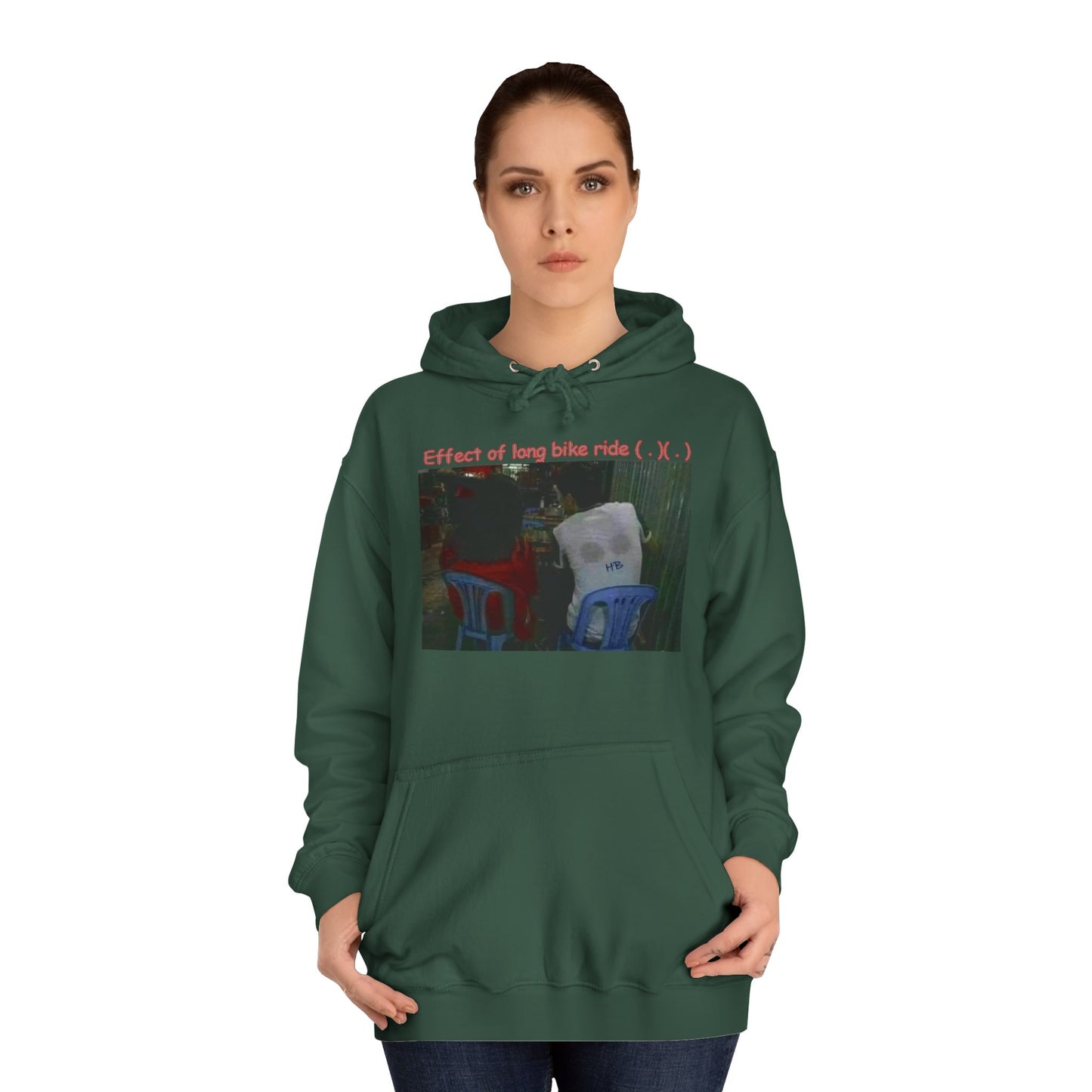 Get Yours Now -- Effect of long bike ride ( . )( . ) (Hoodie - Cozy and Durable)