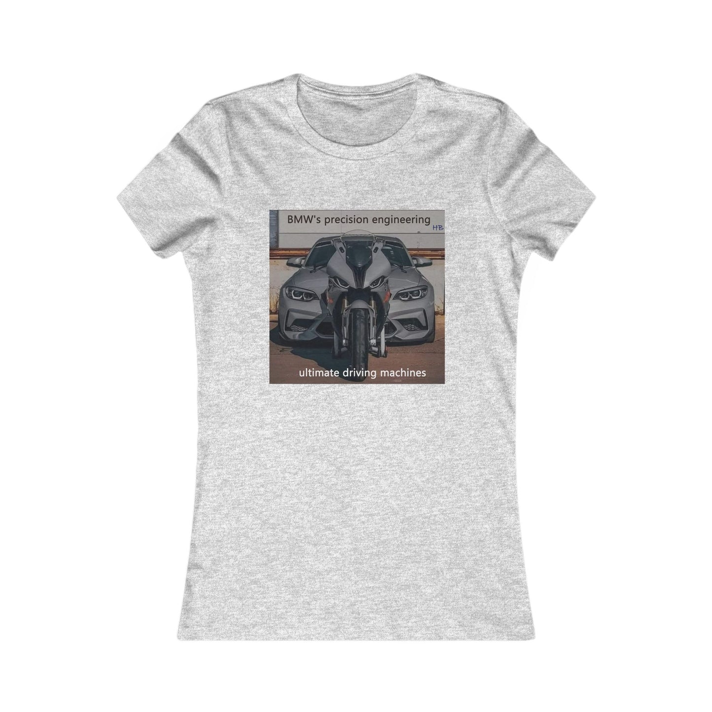 BMW ultimate driving machine (Women - Premium Cotton Tee)