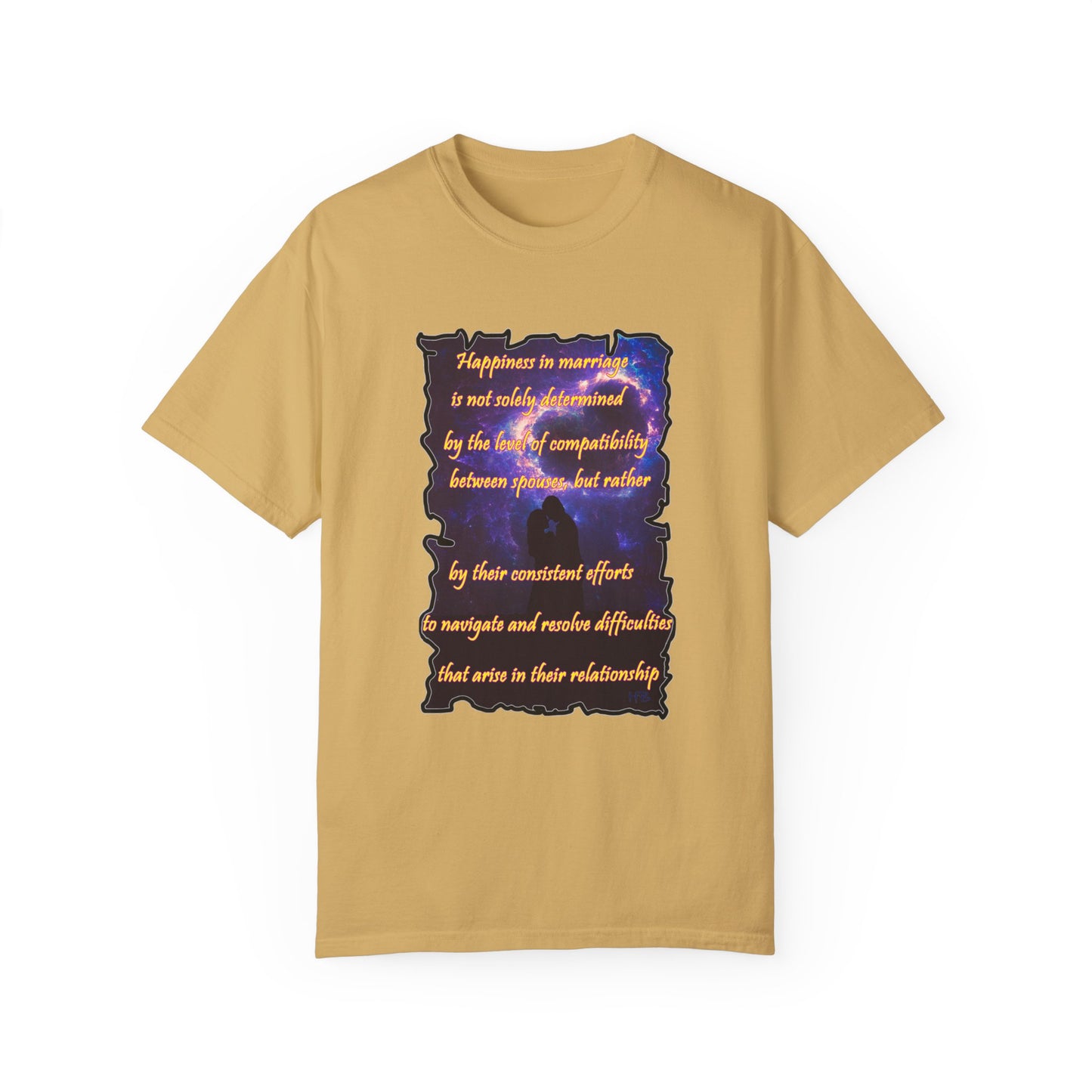 Marriage & Commitment V-Neck Tee – Love, Growth & Relationship Wisdom