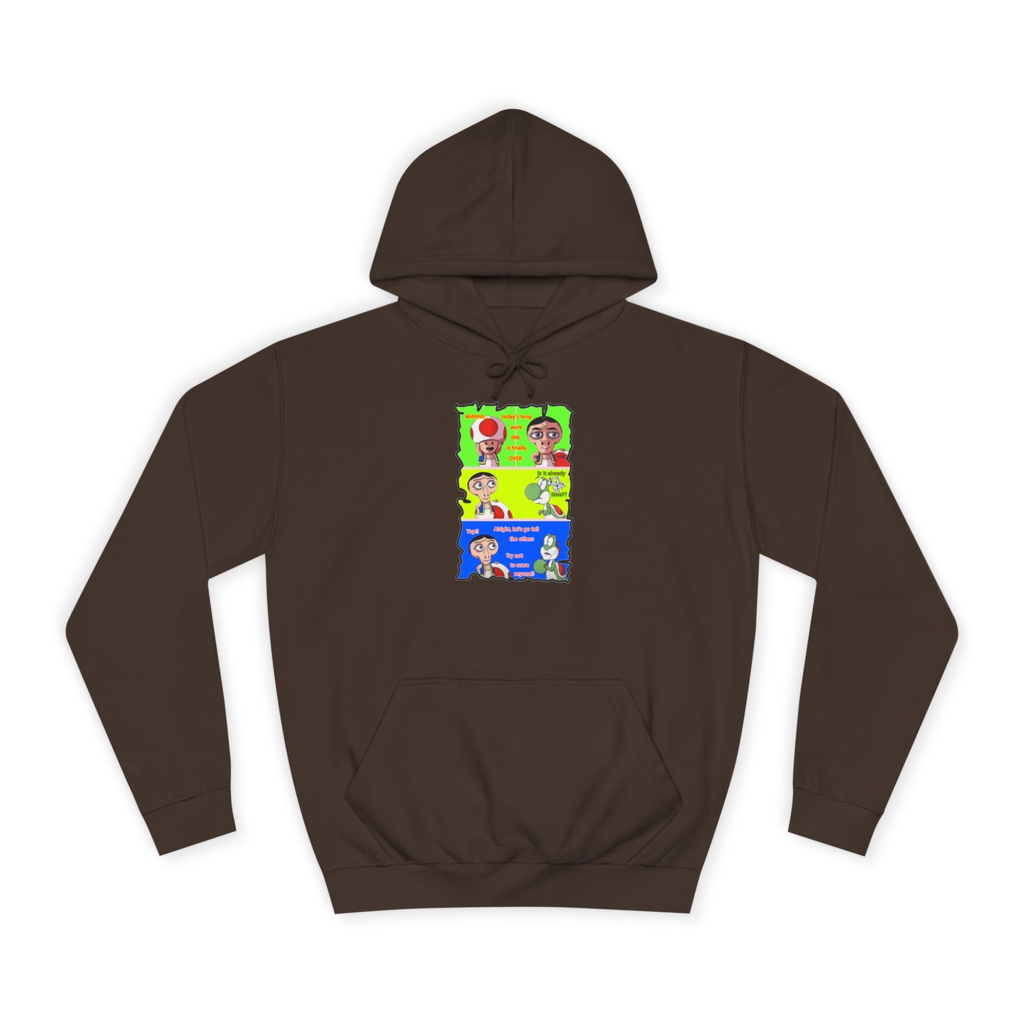 Get Yours Now -- Everyone's favorite childhood characters Toad & Yogi never seen before (Hoodie - Cozy and Durable)