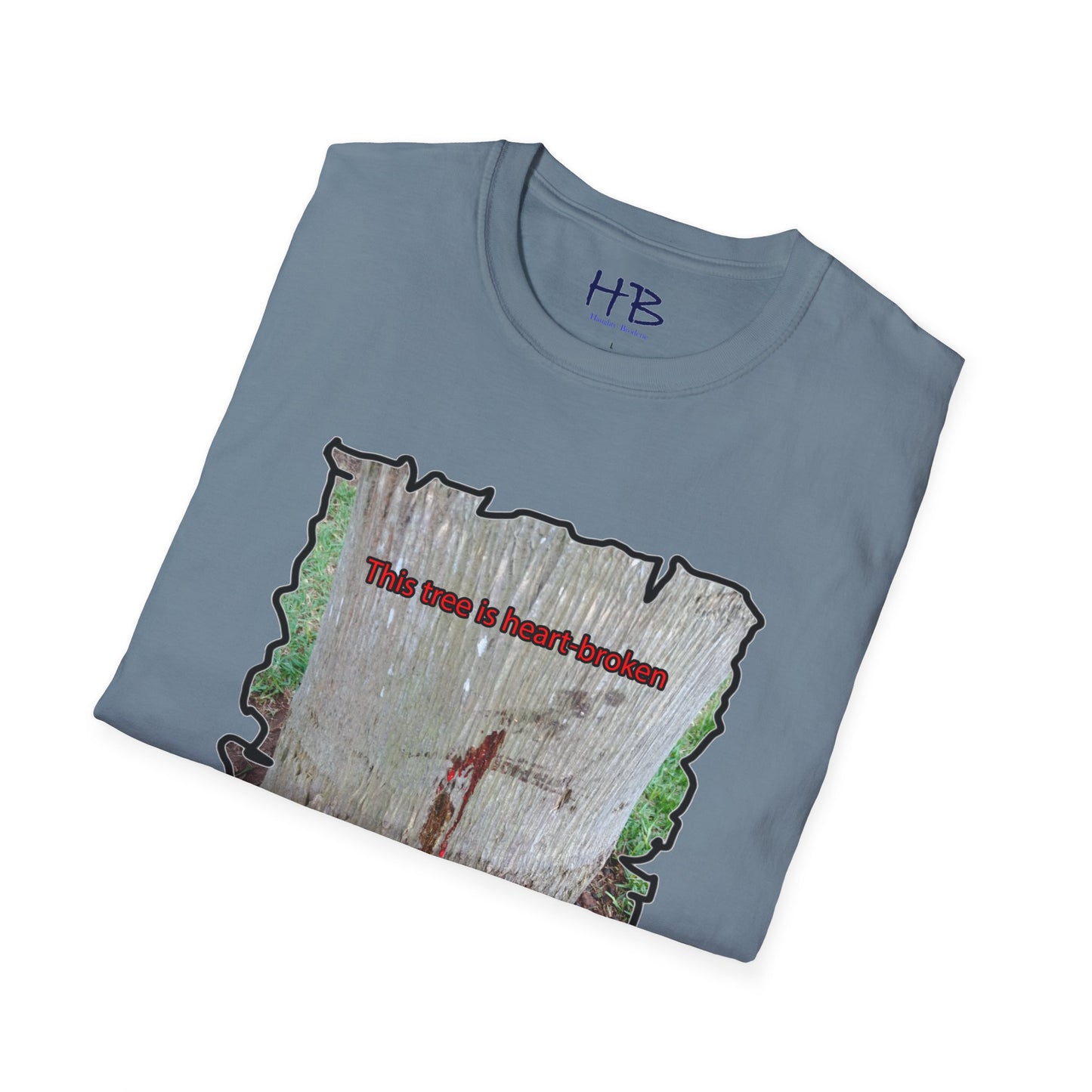 This tree is heart-broken