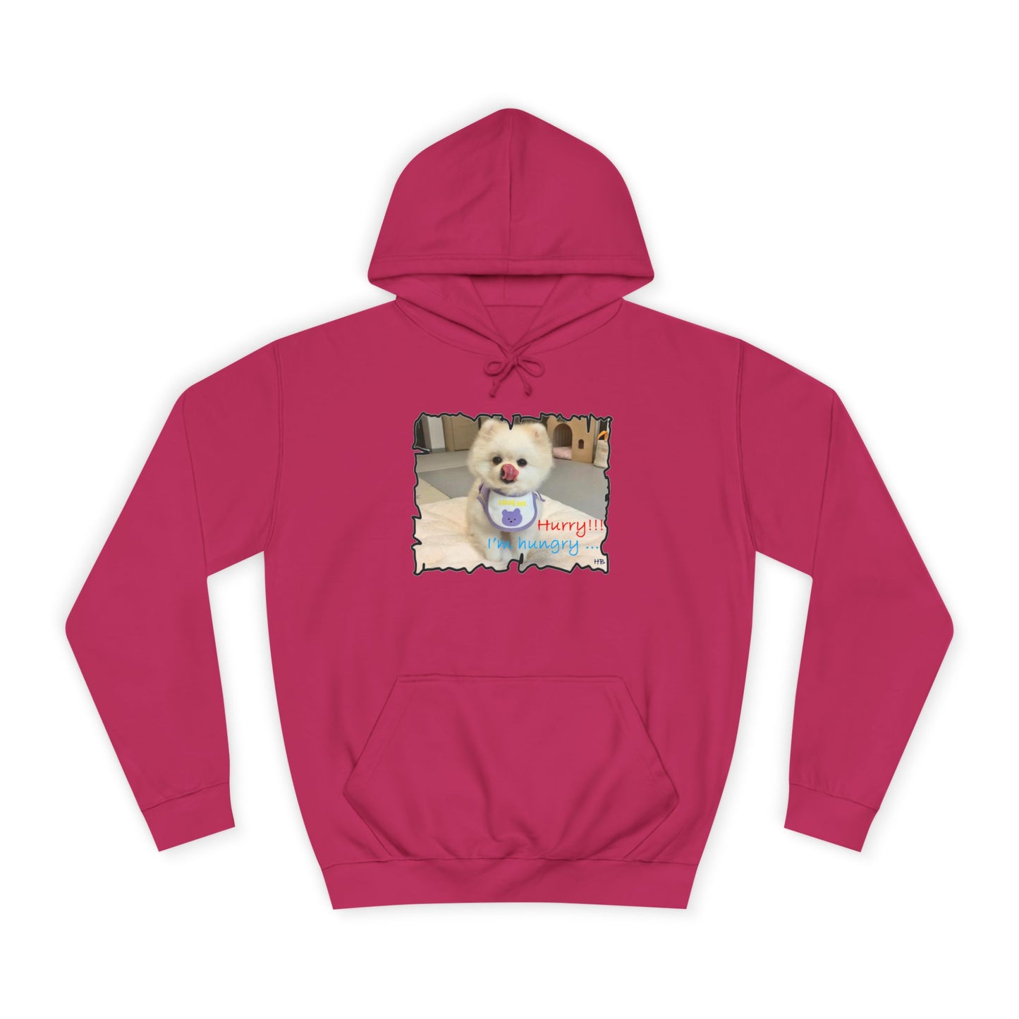 Bichon Maltese "Hurry, I'm hungry!!!" (Hoodie - Cozy and Durable)