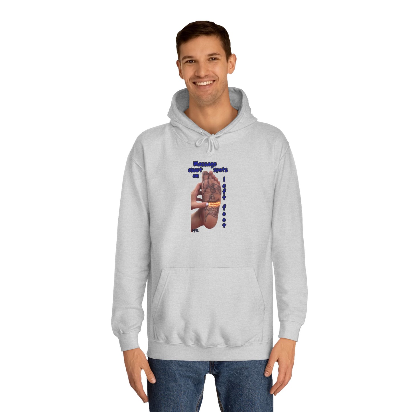 Get Yours Now -- Foot-Palm Wellness Organic Harmony;  Self-Care Holistic Healthwear (Hoodie - Cozy and Durable)