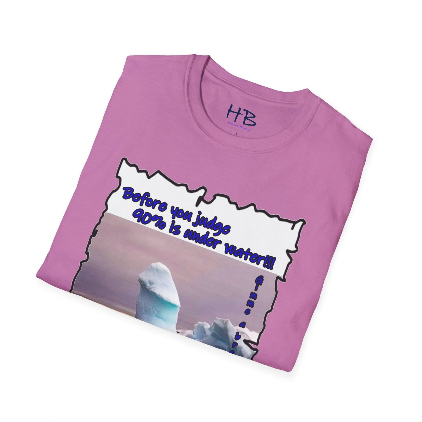 90% Below Judging the Unseen Beneath the Surface; The Iceberg Perspective Laughing at Assumptions While Challenging Prejudice