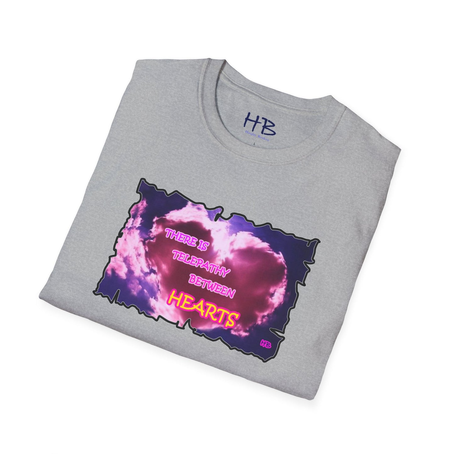 Embrace the Telepathic Heart with Boundless Love in the Clouds: A Symbolic Sky's Embrace using Whispers of Love