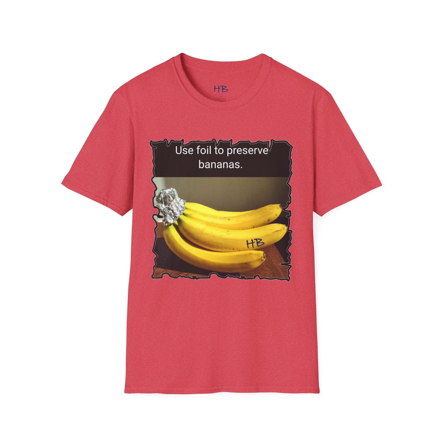 Use foil to preserve a banana