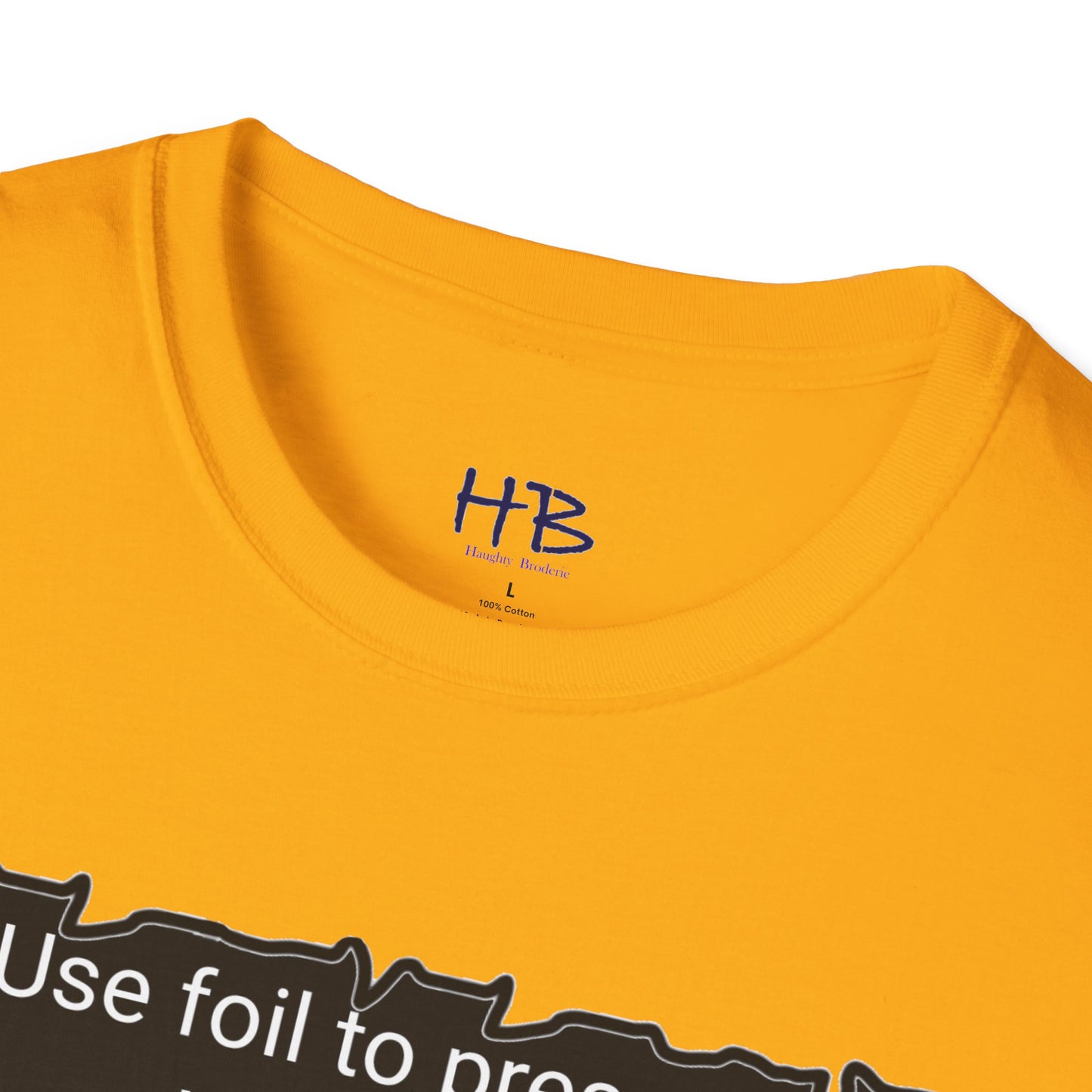 Use foil to preserve a banana