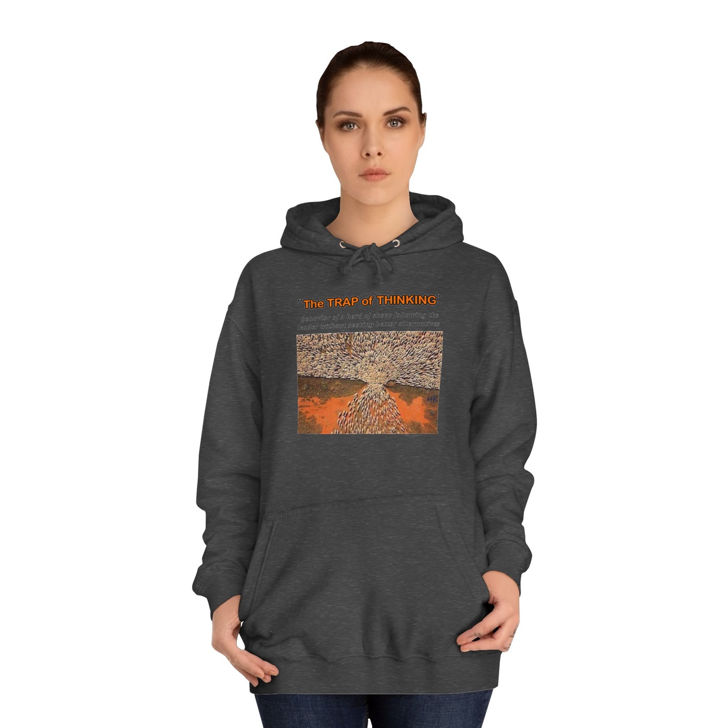 Thought-Provoking Independent Thinker (Hoodie - Cozy and Durable)