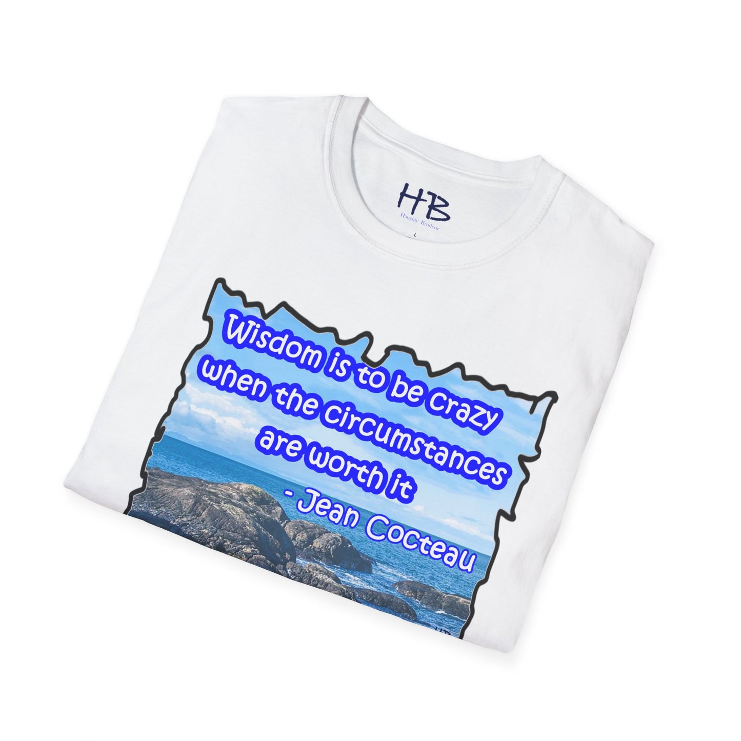 Waves of Wisdom with Rocks of Audacity: Sartorial Expression, Be Bold, Be You to Inspire with Cocteau's Reflection