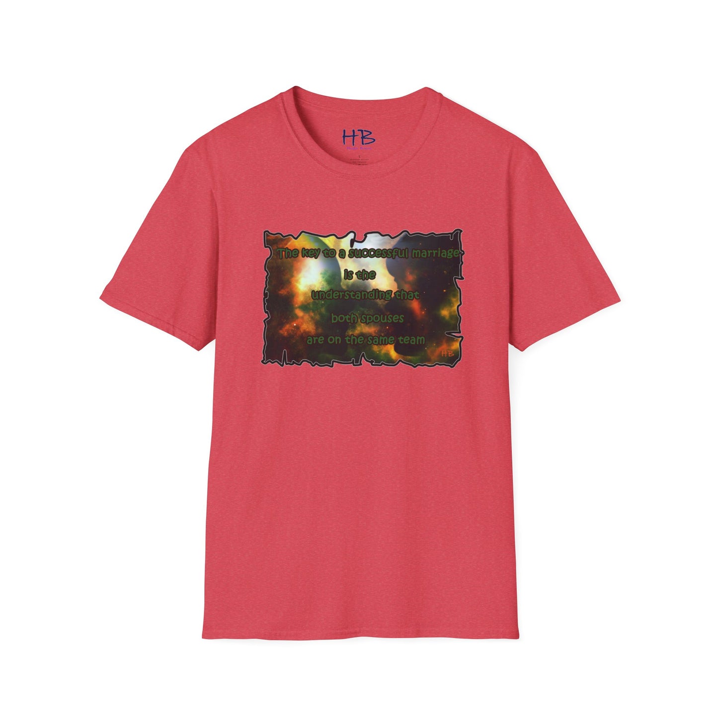 The key to a successful marriage both on the same team