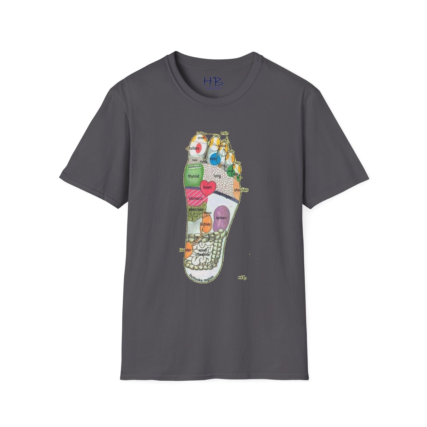 Foot's Palm Wisdom: Unlocking the Secrets of Holistic Well-Being with Our Captivating Tee Shirt"