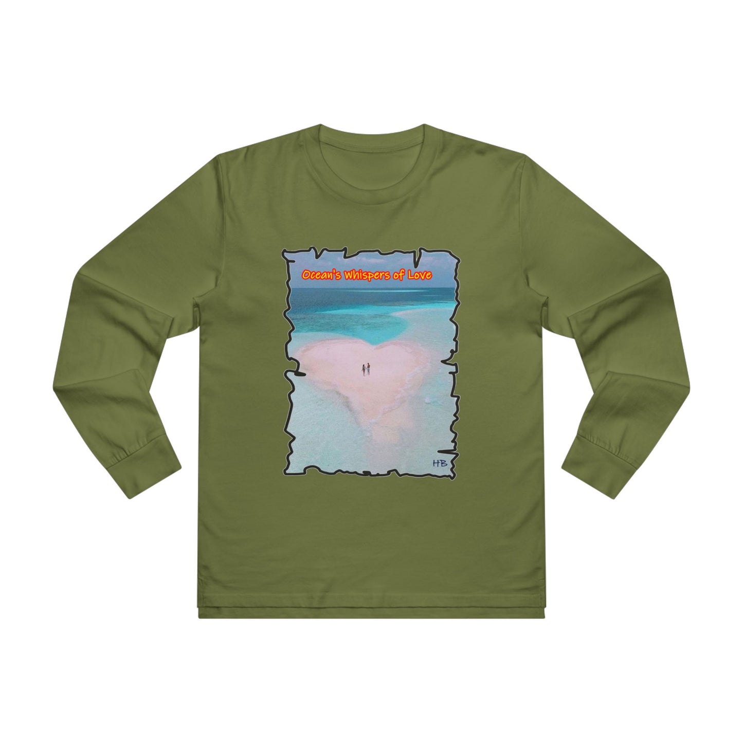 Get Yours Now -- Mystical Sands: Love's Eternal Enchantment Ode to Love (Men's Base Longsleeve Tee - All-Season Wear)