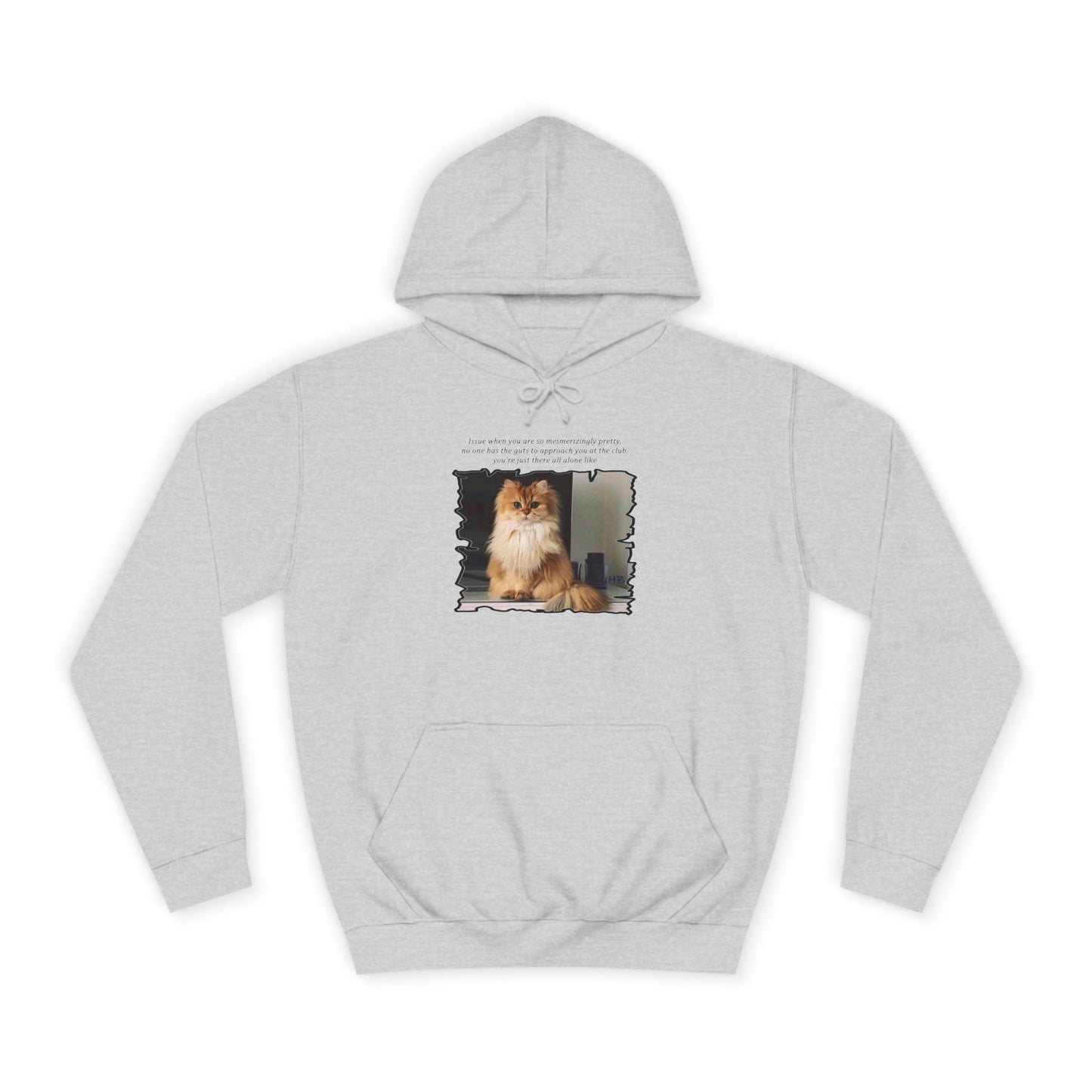 Get Yours Now -- Mesmerizing Lonely Kitty (Hoodie - Cozy and Durable)