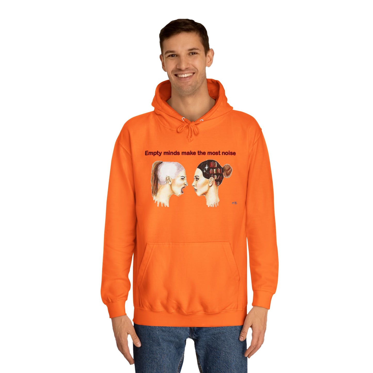 Get Yours Now -- Noiseless Nobility to Educate with The Power of Quiet Intellect (Hoodie - Cozy and Durable)