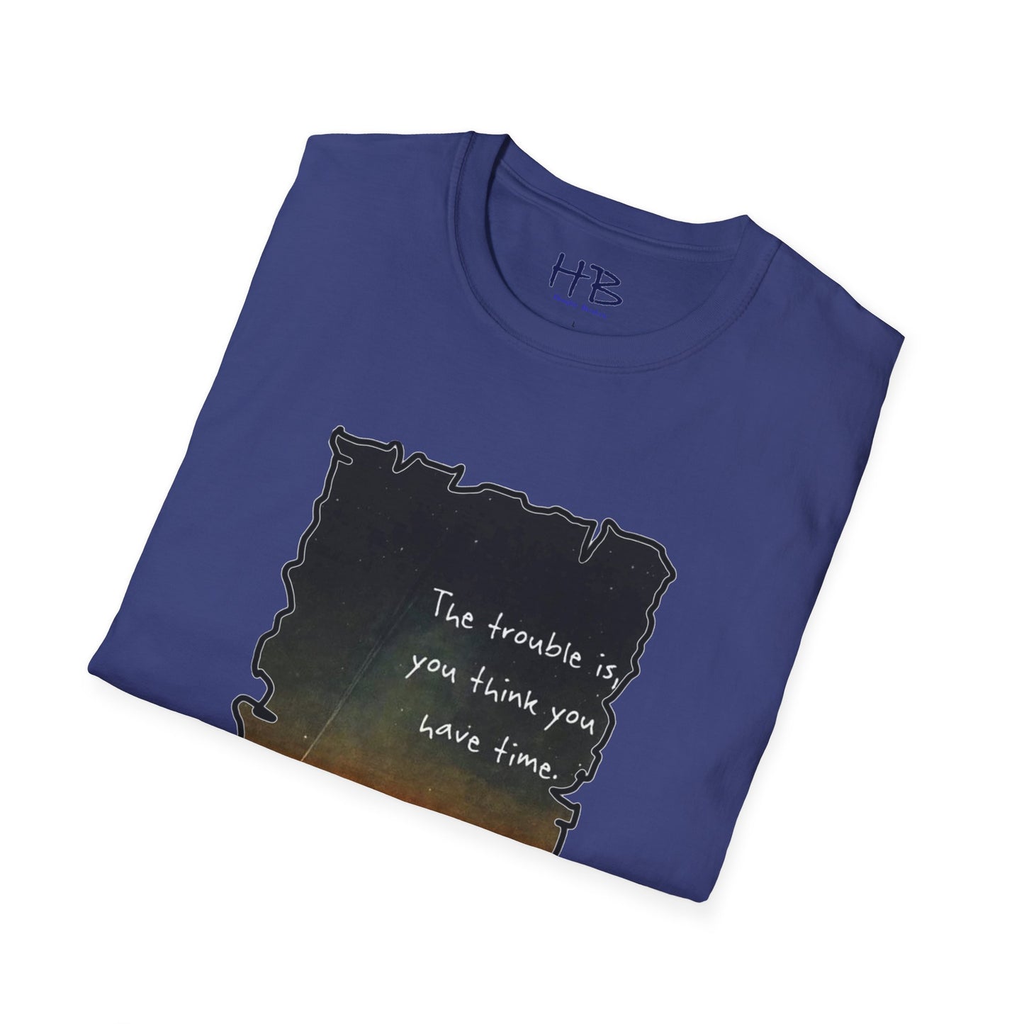 Embrace the Moment: The Time-Conscious Tee Shirt - Buddha