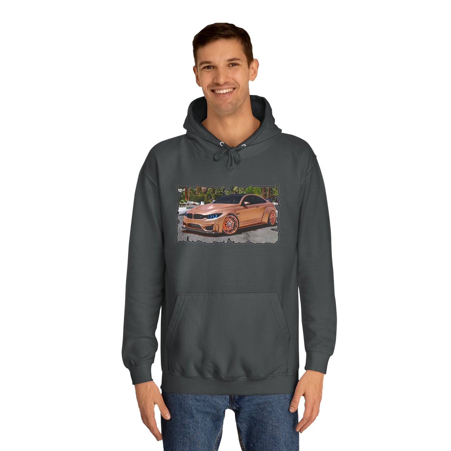 Get Yours Now -- Customized pink BMW M3 (Hoodie - Cozy and Durable)