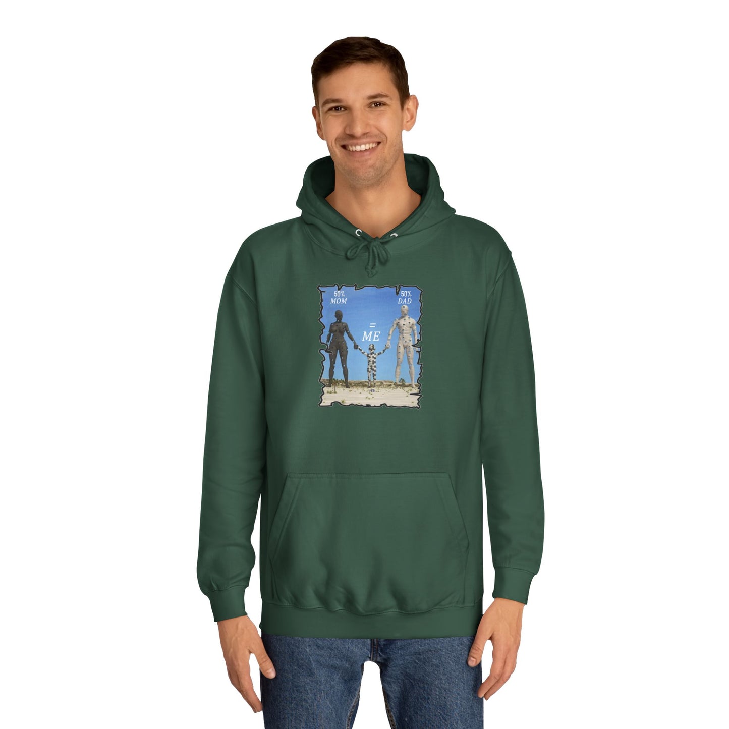 Get Yours Now -- Genetic Family Equation Parental Puzzle (Hoodie - Cozy and Durable)