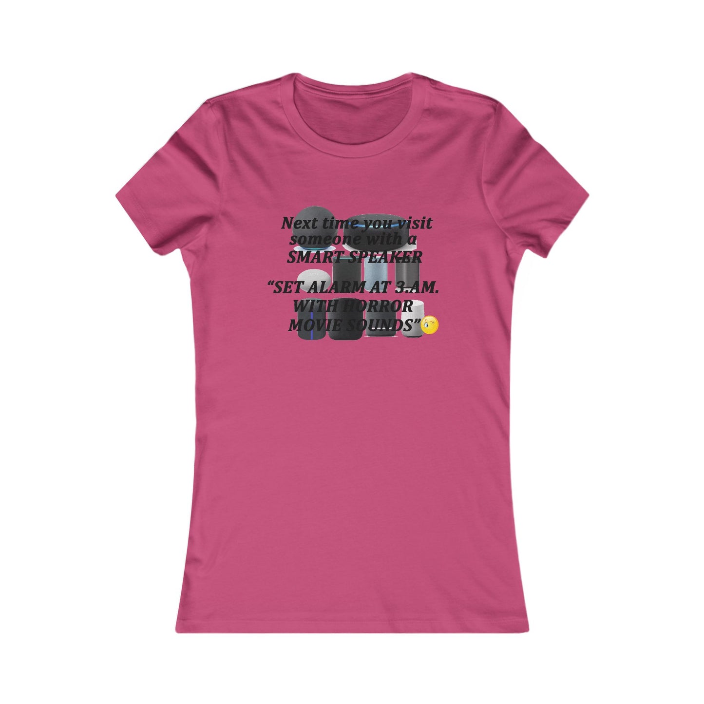 3 AM Horror movie sound (Women - Premium Cotton Tee)