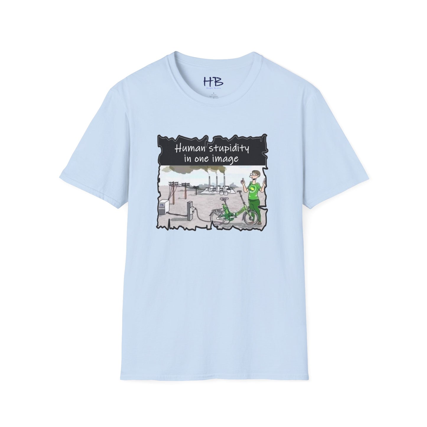 Human Stupidity Illustrated in The Power Plant Paradox; Eco-Conscious Power Plant Pollution Green Dilemma