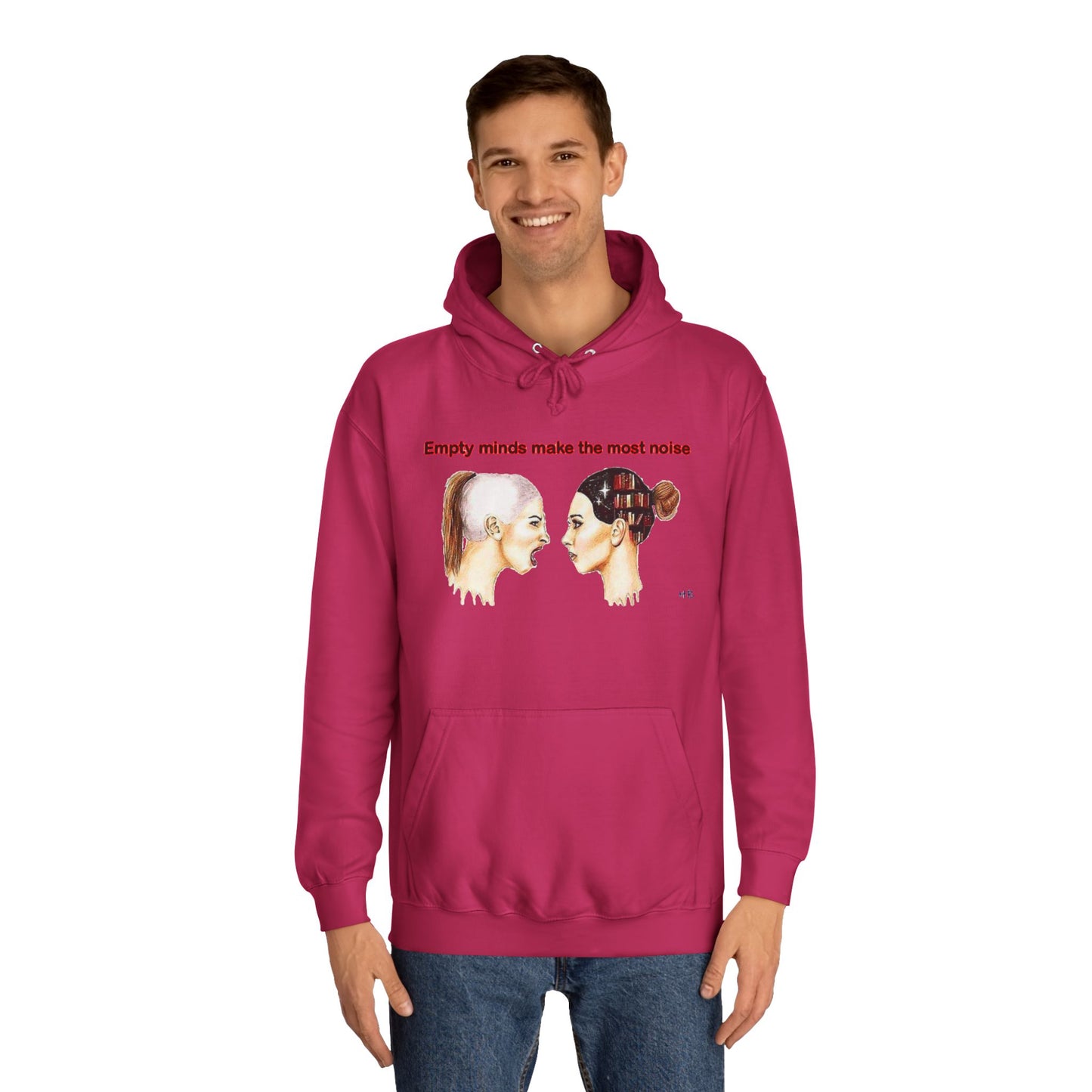 Get Yours Now -- Noiseless Nobility to Educate with The Power of Quiet Intellect (Hoodie - Cozy and Durable)