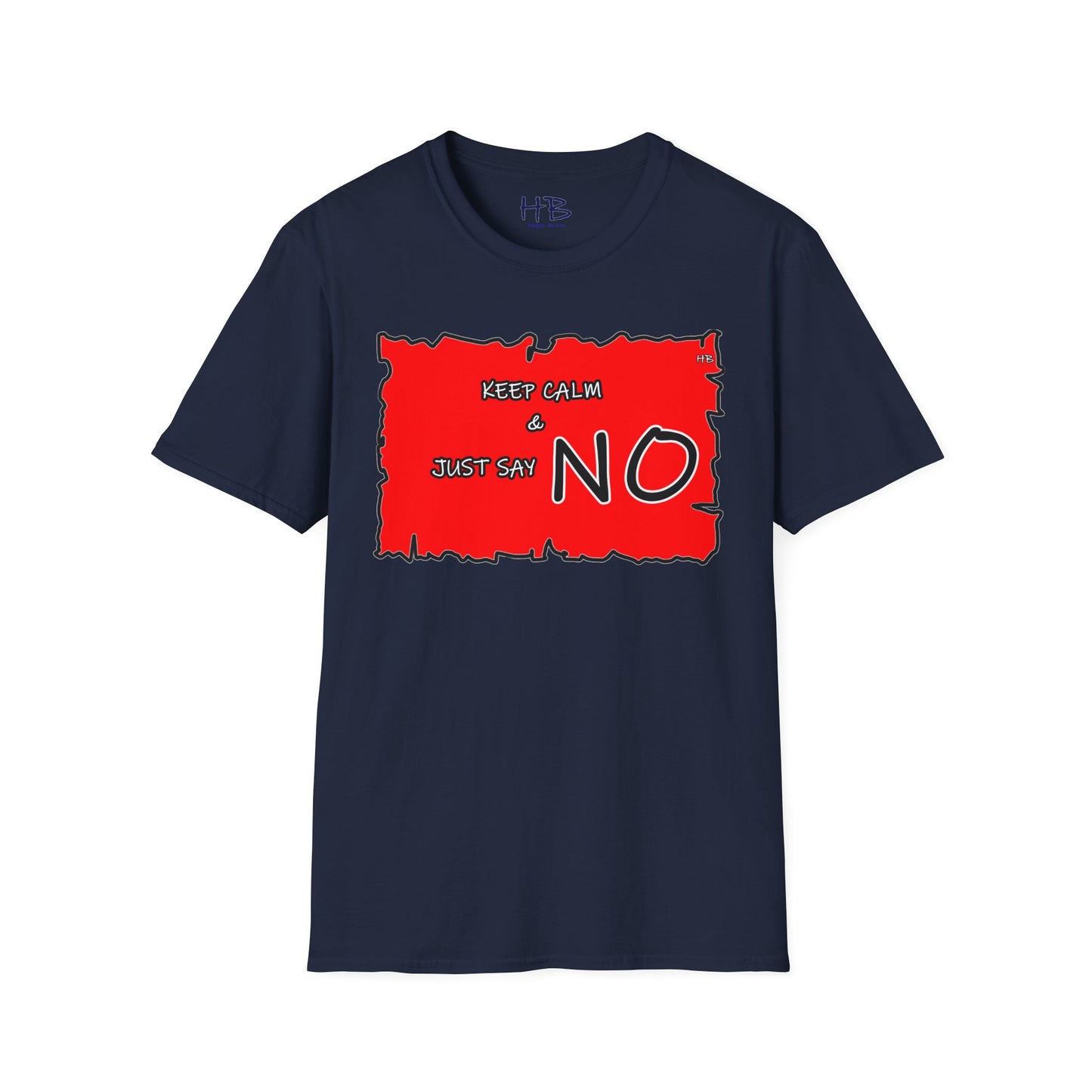 The Fearless Bold Red Attire with a Powerful Message; The 'NO' Declaration