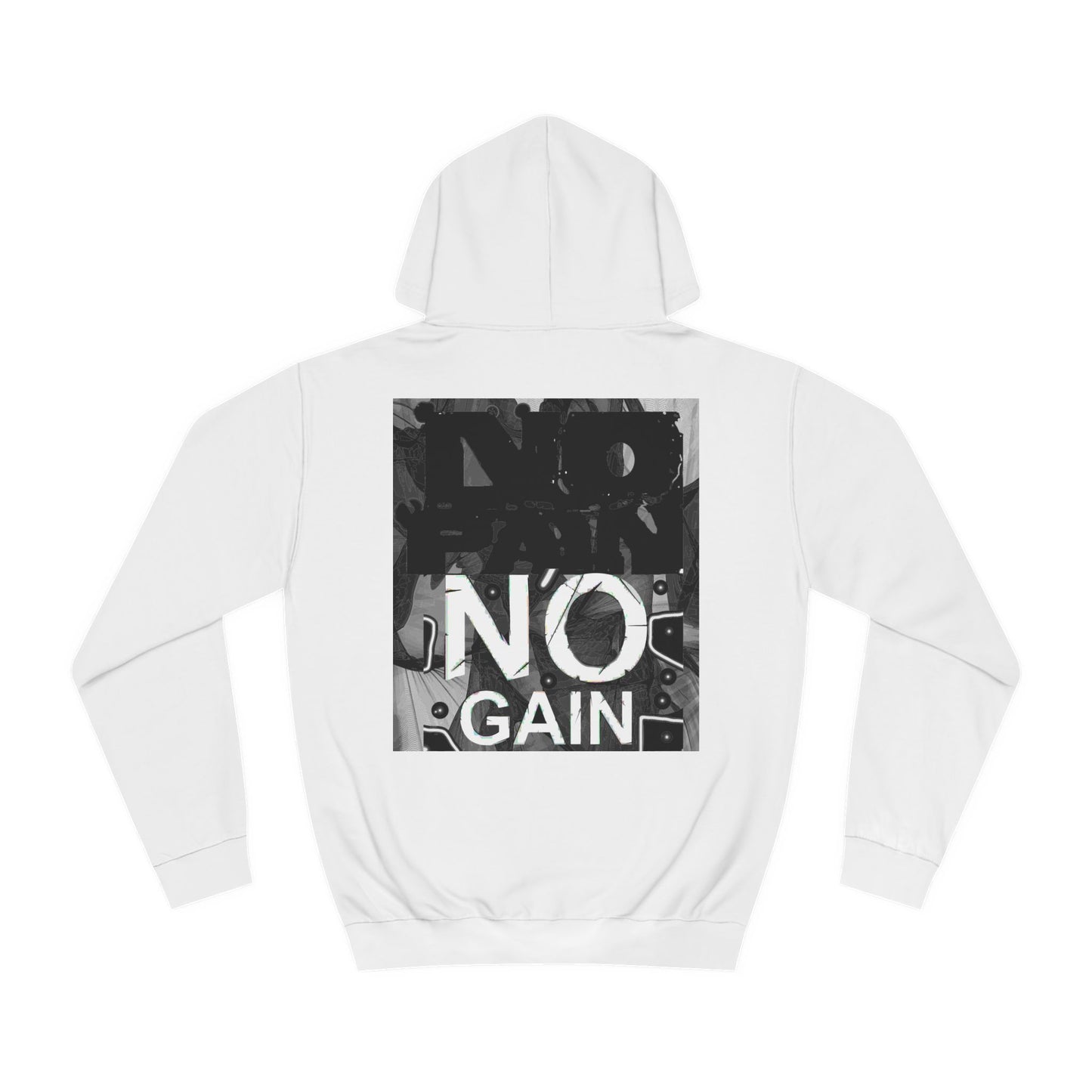 Triumph Trail Journey to Success with No Pain, No Gain (Hoodie - Cozy and Durable)