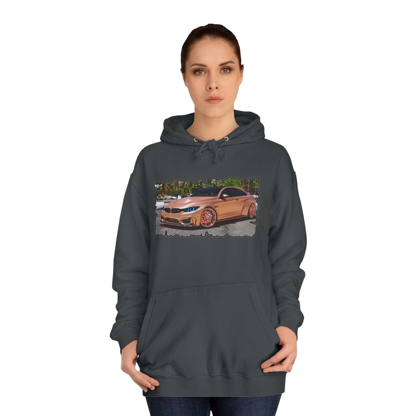 Get Yours Now -- Customized pink BMW M3 (Hoodie - Cozy and Durable)