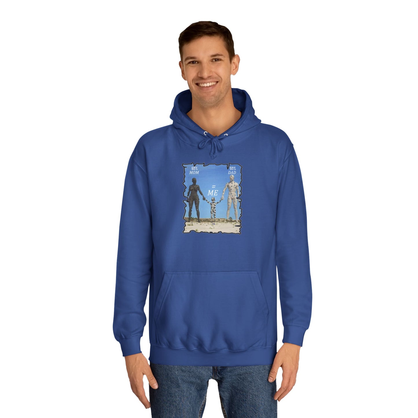 Get Yours Now -- Genetic Family Equation Parental Puzzle (Hoodie - Cozy and Durable)