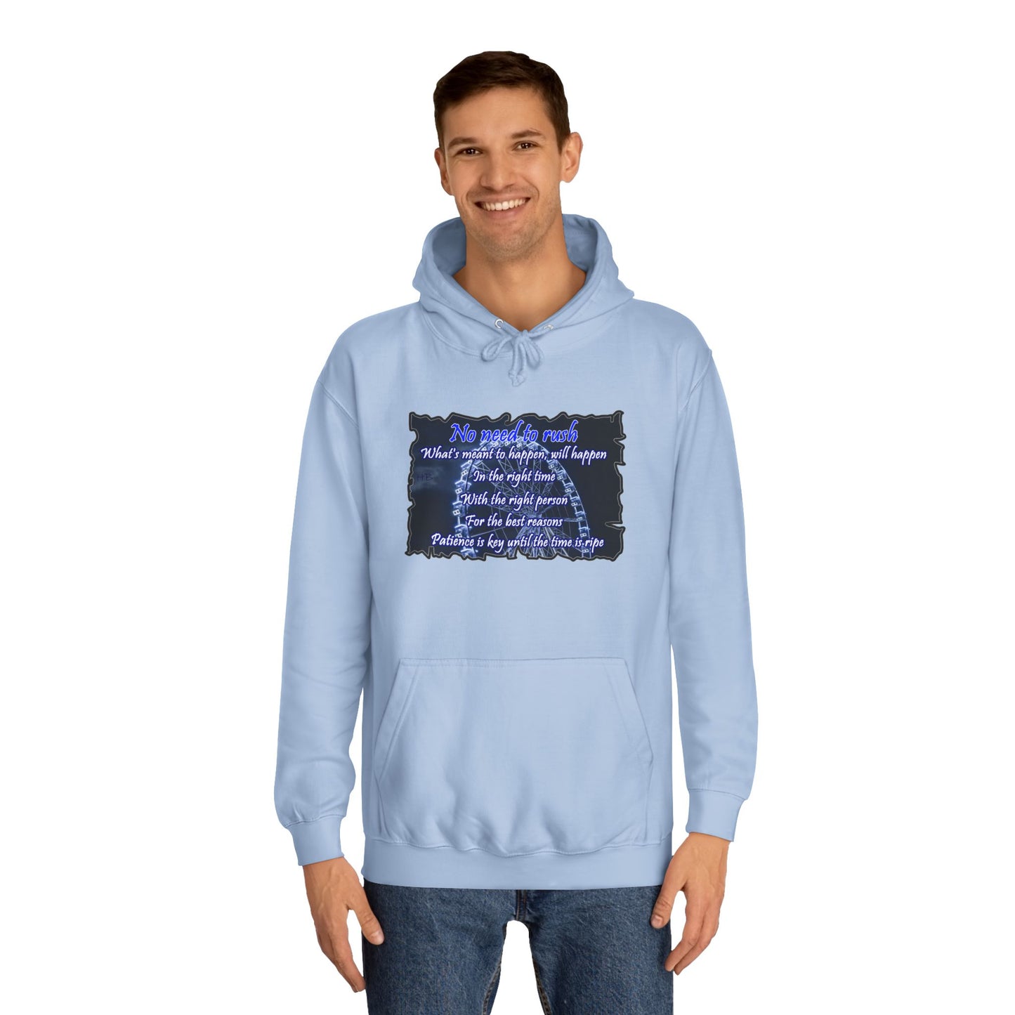 Get Yours Now -- No need to rush (Hoodie - Cozy and Durable)