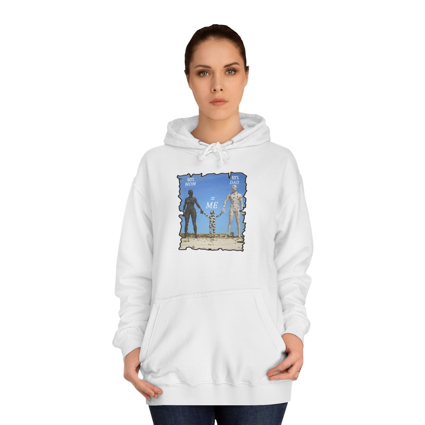 Get Yours Now -- Genetic Family Equation Parental Puzzle (Hoodie - Cozy and Durable)
