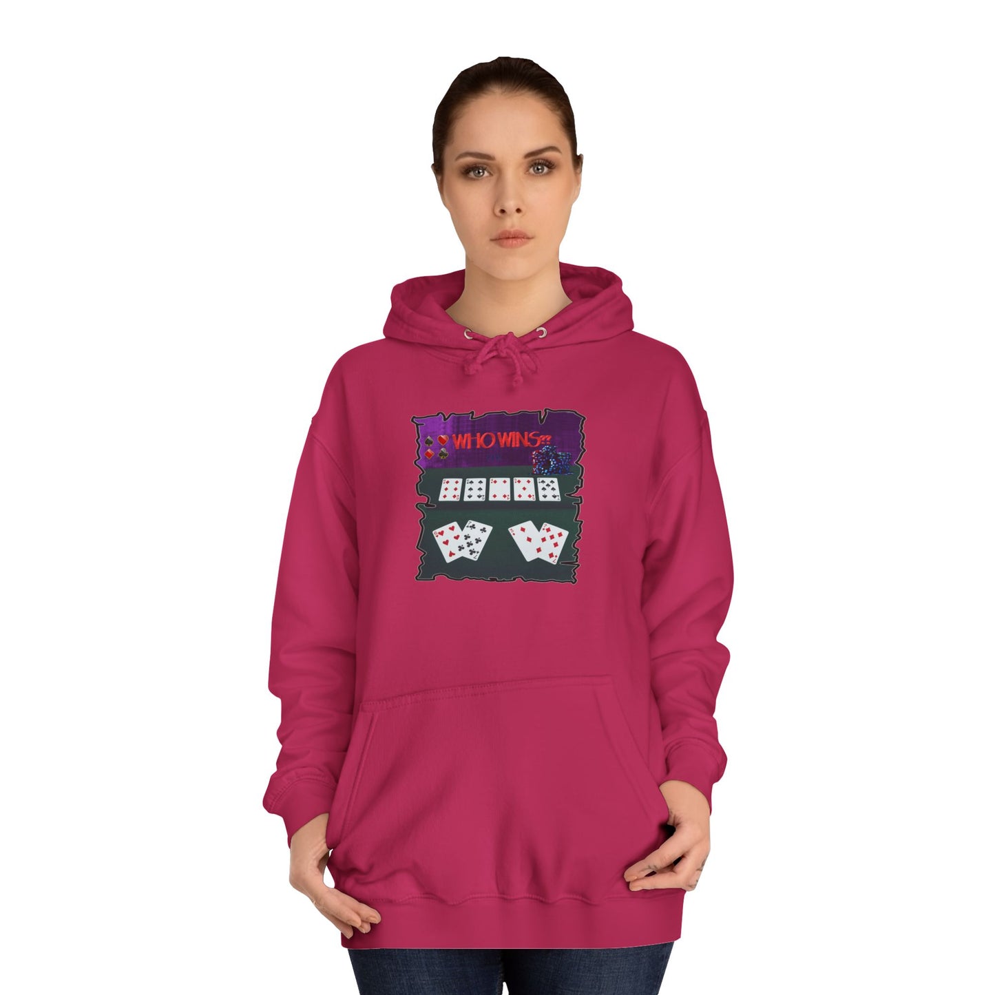 Get Yours Now -- Poker Face-off  Proclamation Challenge (Hoodie - Cozy and Durable)