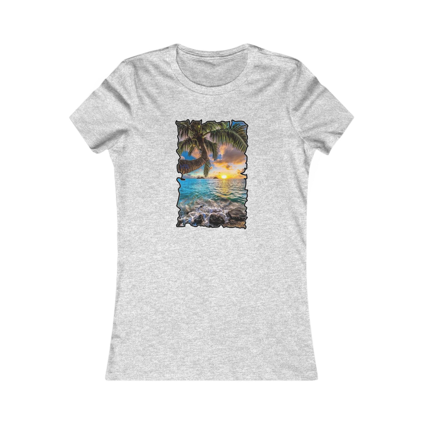 Gorgeous Sunrise (Women - Premium Cotton Tee)
