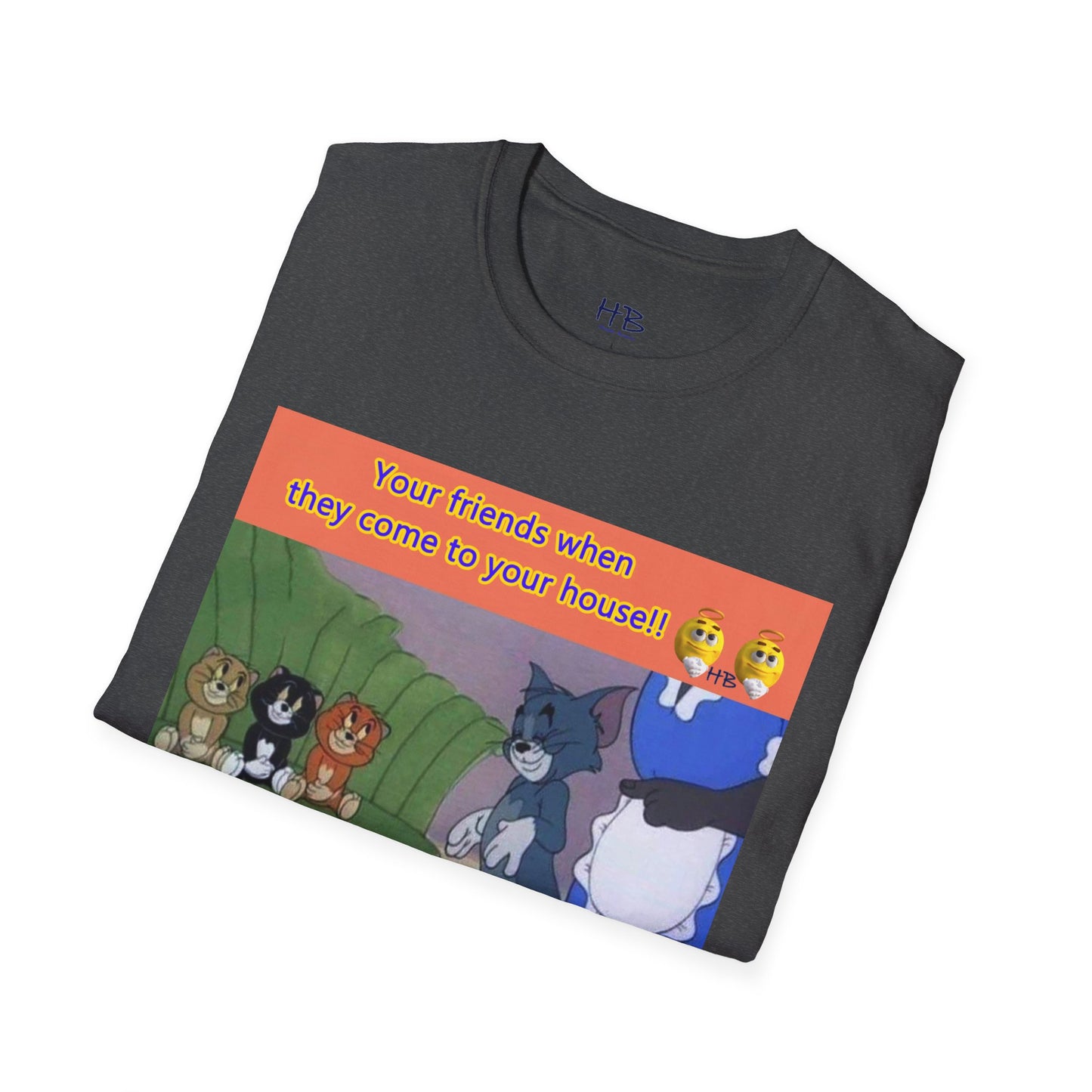 Tom and his innocent looking little friends in front of Mammy