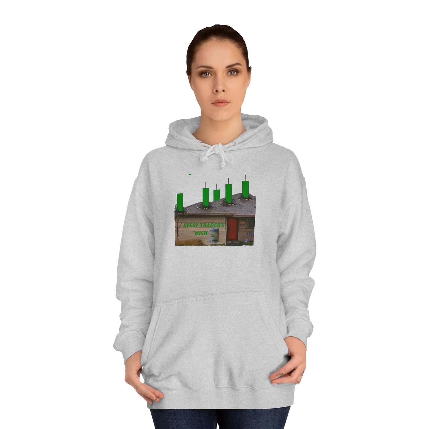 Get Yours Now -- Every stock market trader's dream going to the Moon (Hoodie - Cozy and Durable)