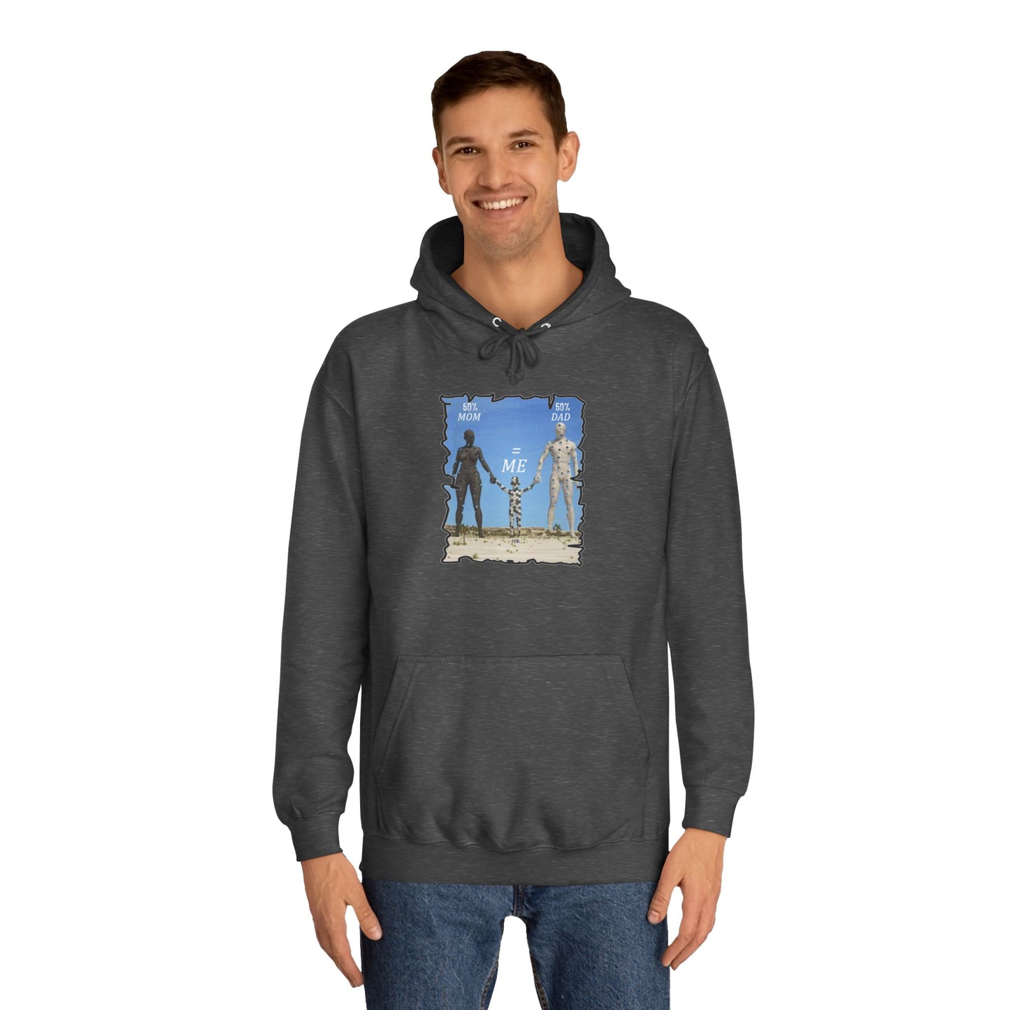 Get Yours Now -- Genetic Family Equation Parental Puzzle (Hoodie - Cozy and Durable)