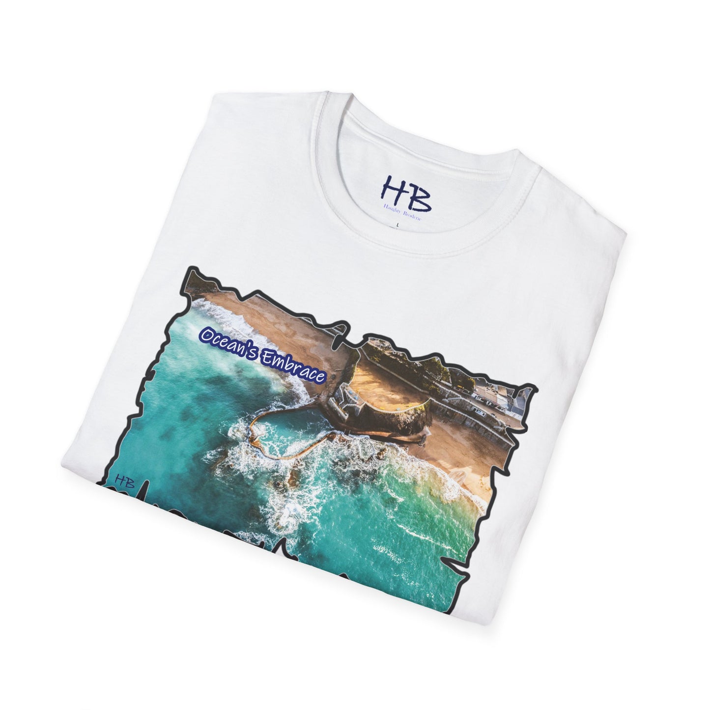 Secluded Ocean Pool's Coastal Elegance ; Tidal Harmony using Aquatic Poetry