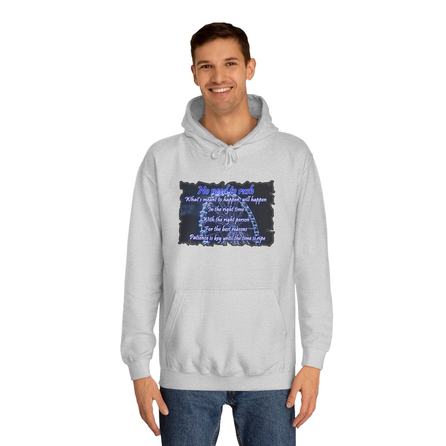 Get Yours Now -- No need to rush (Hoodie - Cozy and Durable)