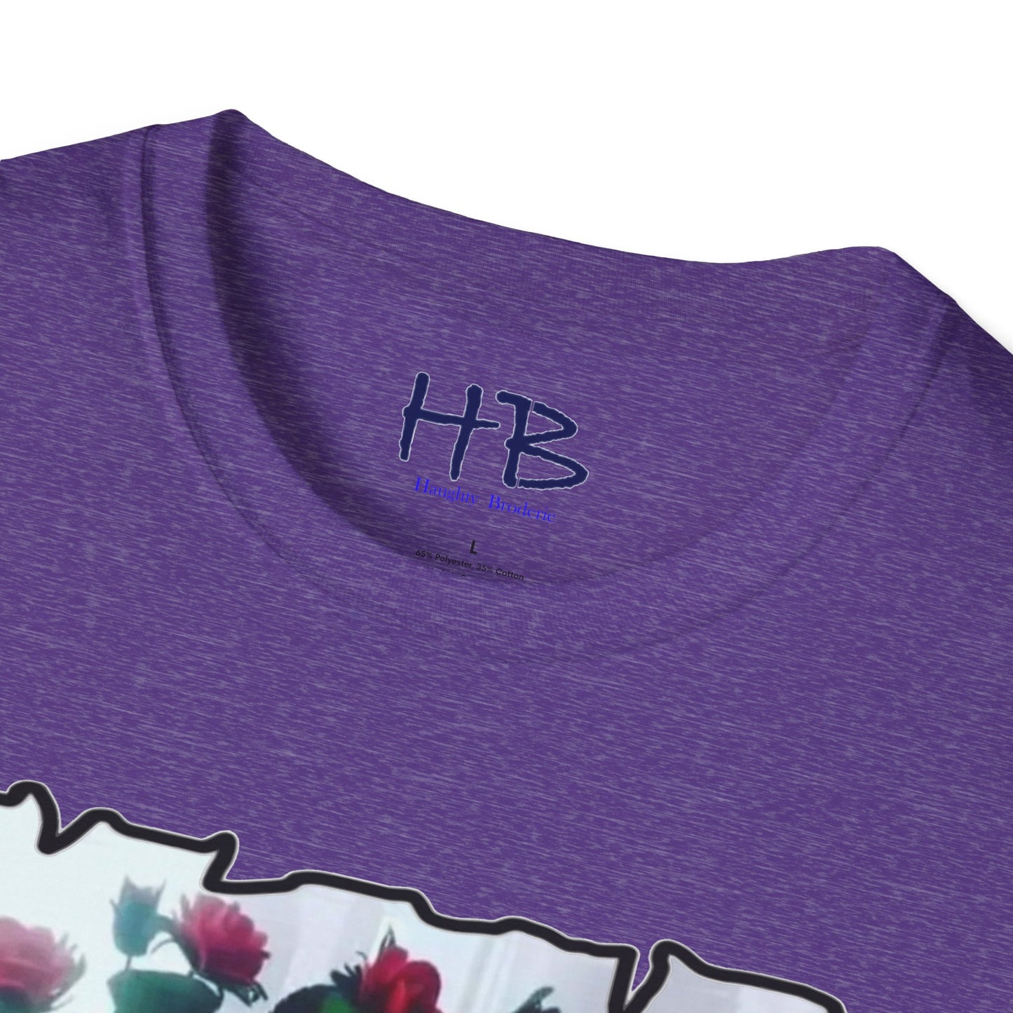 A Botanical Elegance Wearable Ode to Love; A Red Heart Rhapsody Floral Symphony Romantic Reverie