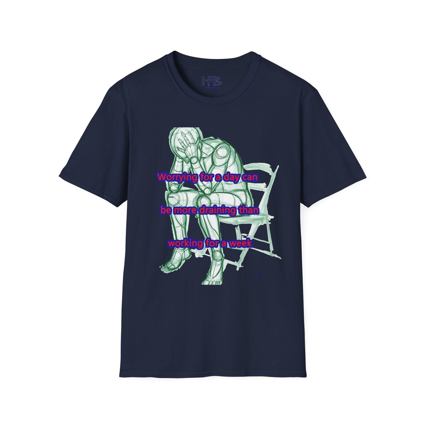 A day spent worrying can be more taxing than a week's worth of work