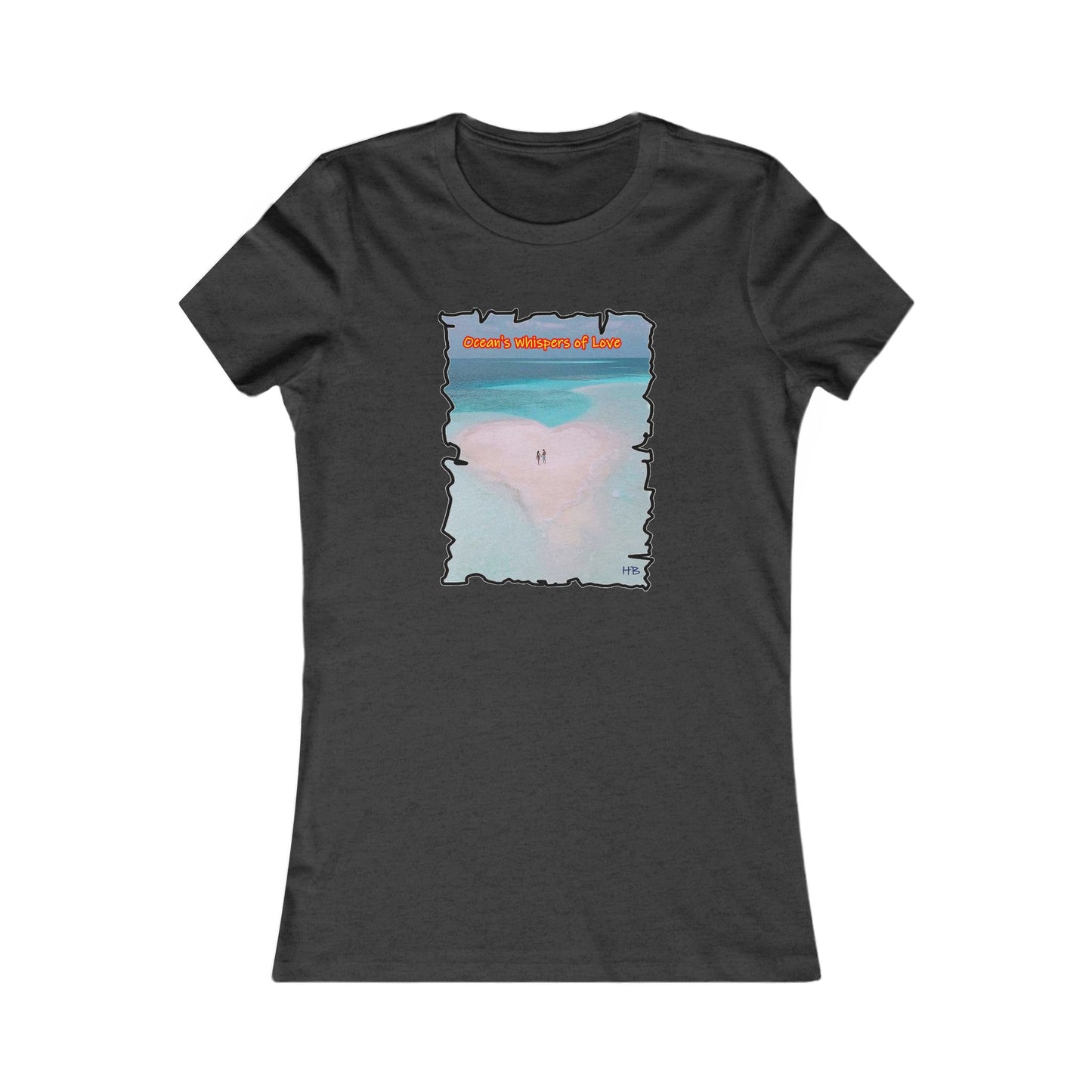 Mystical Sands: Love's Eternal Enchantment Ode to Love (Women - Premium Cotton Tee)