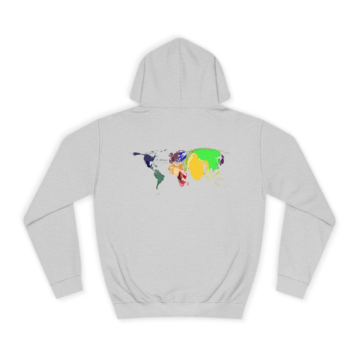 Get Yours Now -- Global density world population (Hoodie - Cozy and Durable)