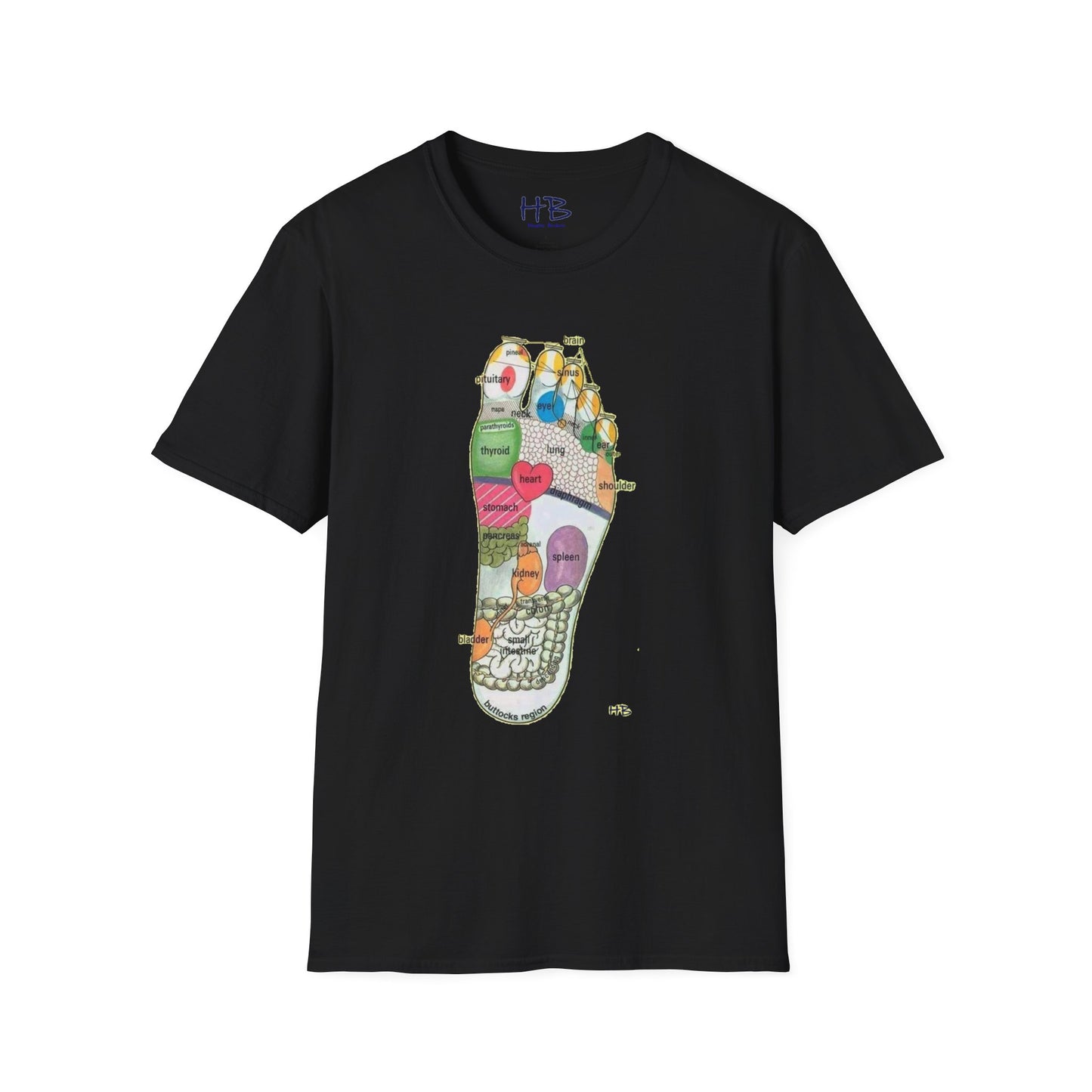 Foot's Palm Wisdom: Unlocking the Secrets of Holistic Well-Being with Our Captivating Tee Shirt"