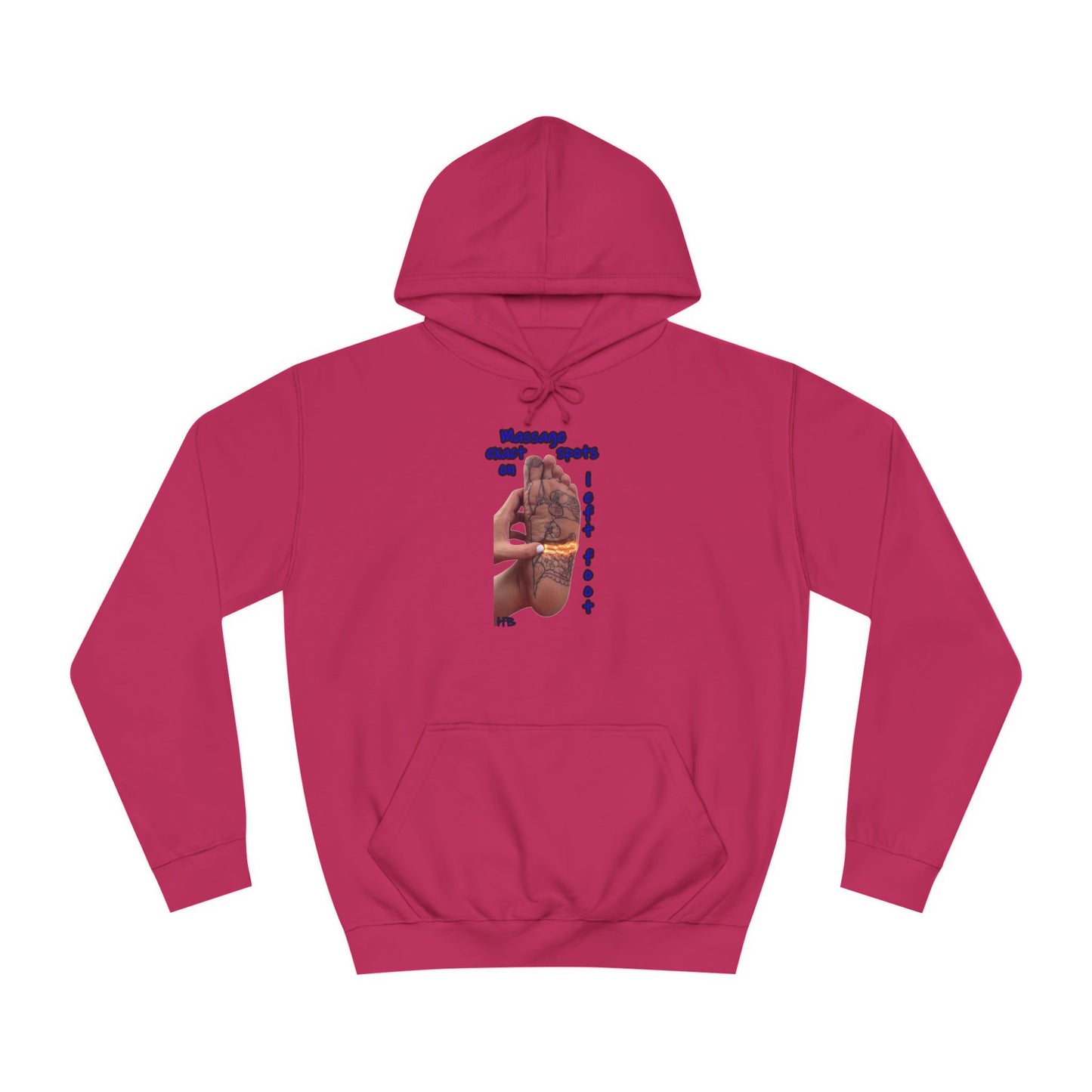 Get Yours Now -- Foot-Palm Wellness Organic Harmony;  Self-Care Holistic Healthwear (Hoodie - Cozy and Durable)