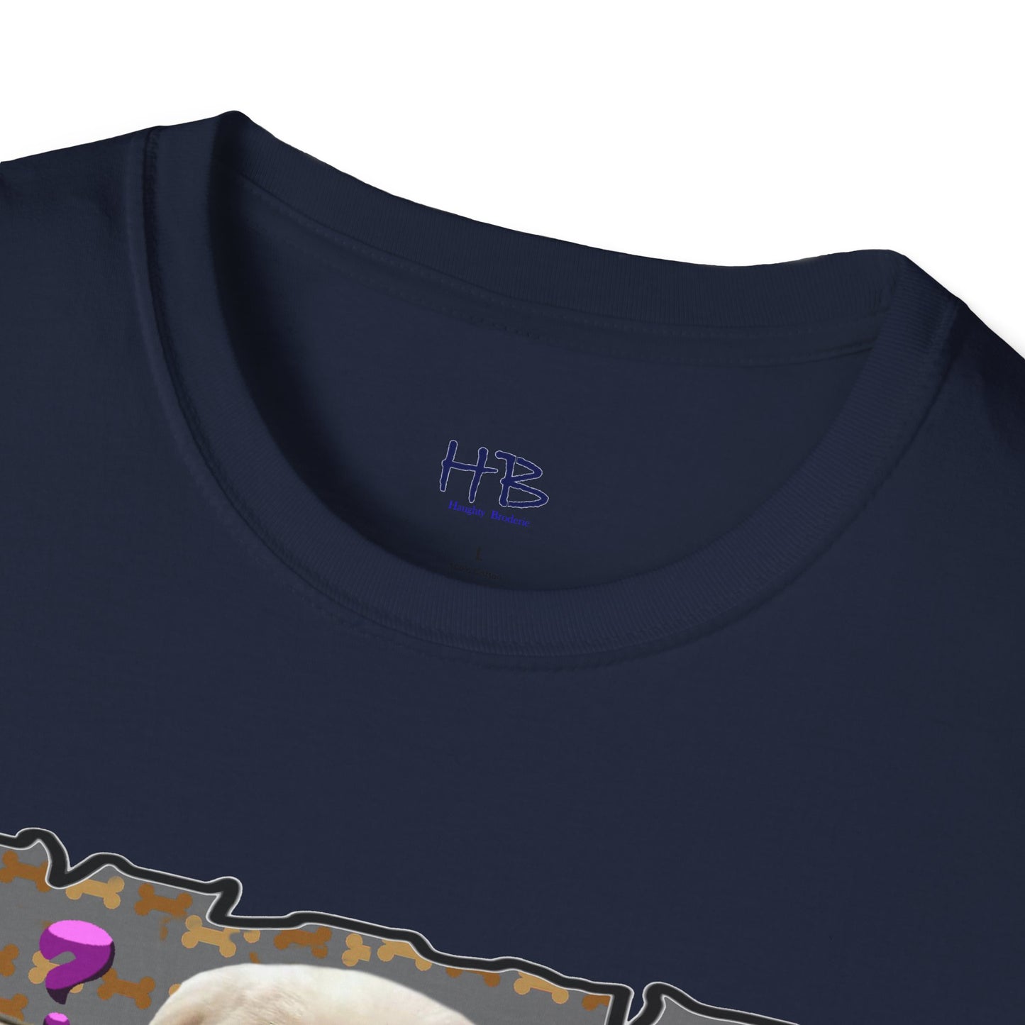 Baby Bichon Maltese with cluelessness innocent look "I don't undoustaaaand"