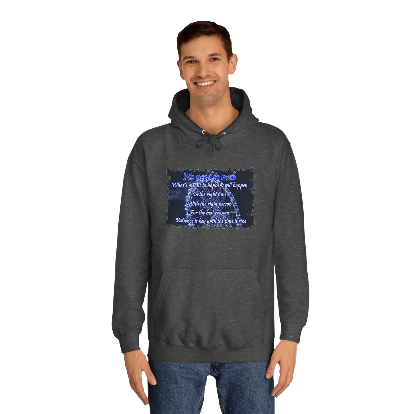 Get Yours Now -- No need to rush (Hoodie - Cozy and Durable)