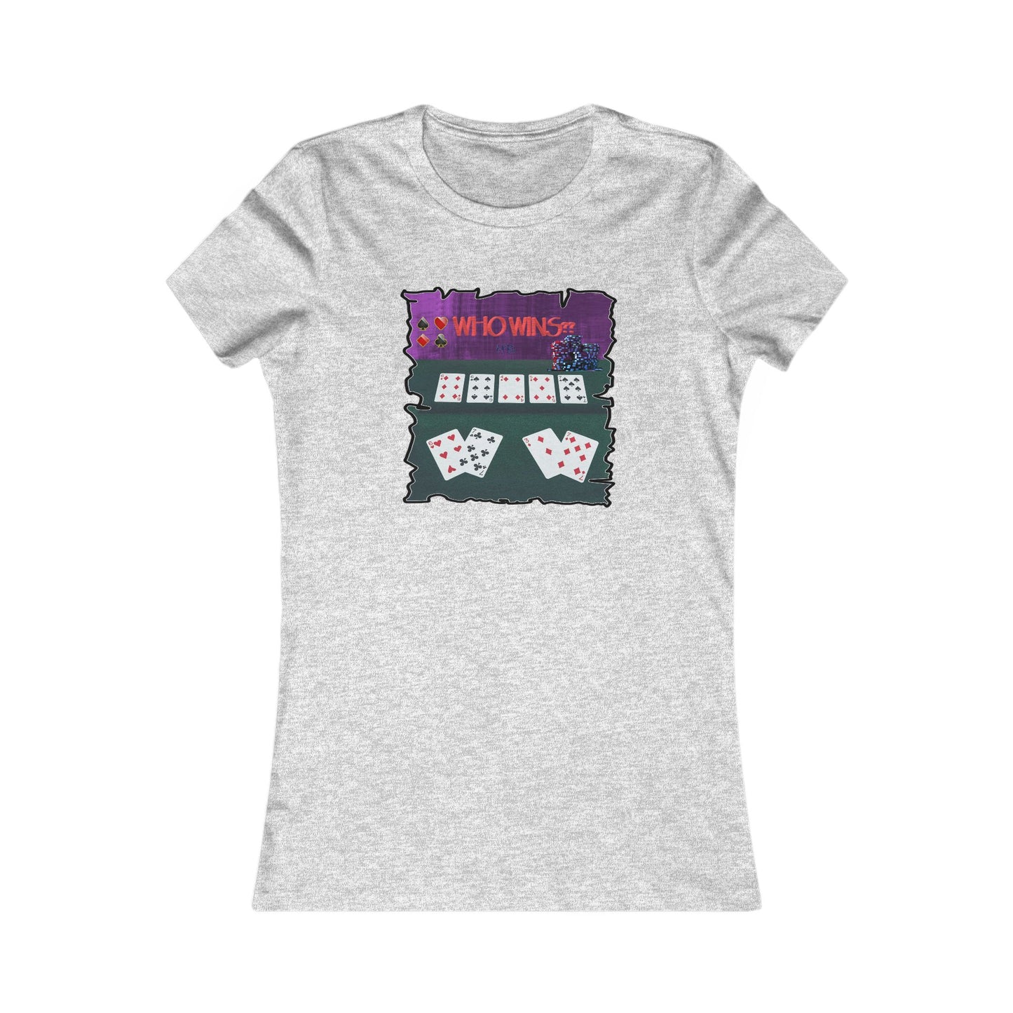 Poker Face-off  Proclamation Challenge (Women - Premium Cotton Tee)