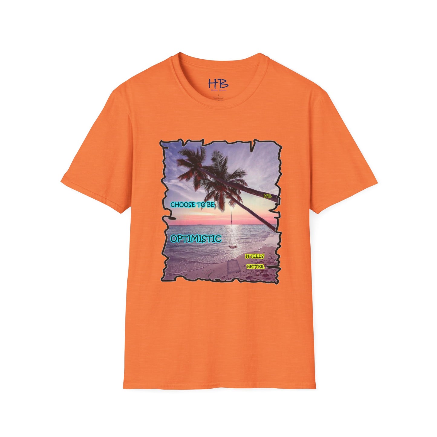 Embrace the Radiant Sunset by Swinging Towards Positivity using The Power of Optimism:  Sandy Beach Serenity Nature's Beauty Unleashed using Optimism in Every Stitch on the Horizon