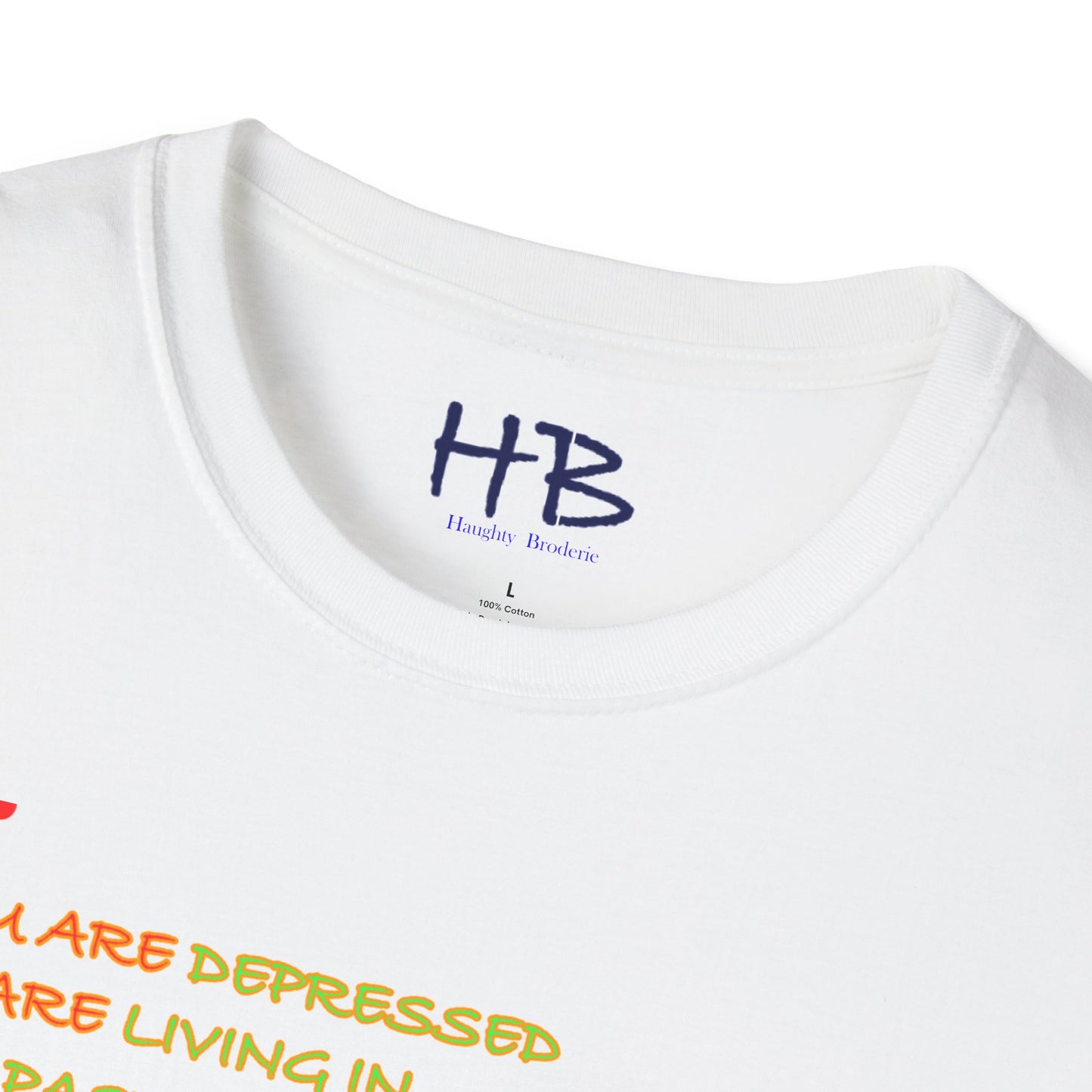 Lao Tzu stating "If you are depressed, you are living in the past. If you are anxious, you are living in the future.  If you are at peace, you are living in the present."